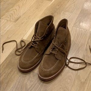 J Crew brown suede boots